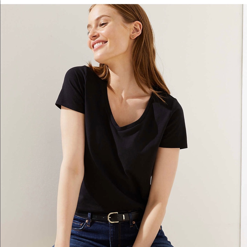 Ann Taylor Loft Soft Modern Tee